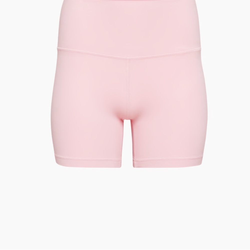 TNA BUTTER New Cheeky Hi-Rise 7” Shorts Light Pink